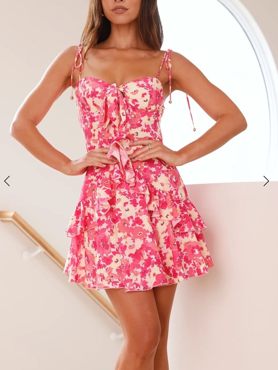 Hello Molly Dresses & Skirts - Hello Molly Fancies You Mini Dress Pink